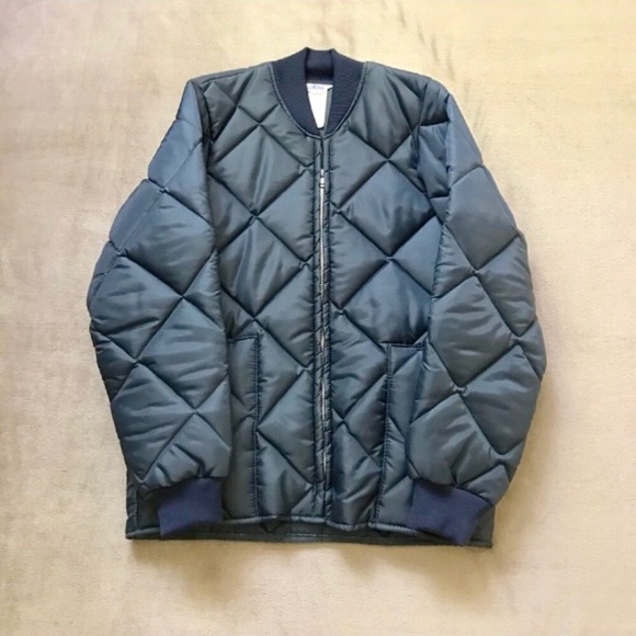 Big Smith Quilted Bomber Jacket 